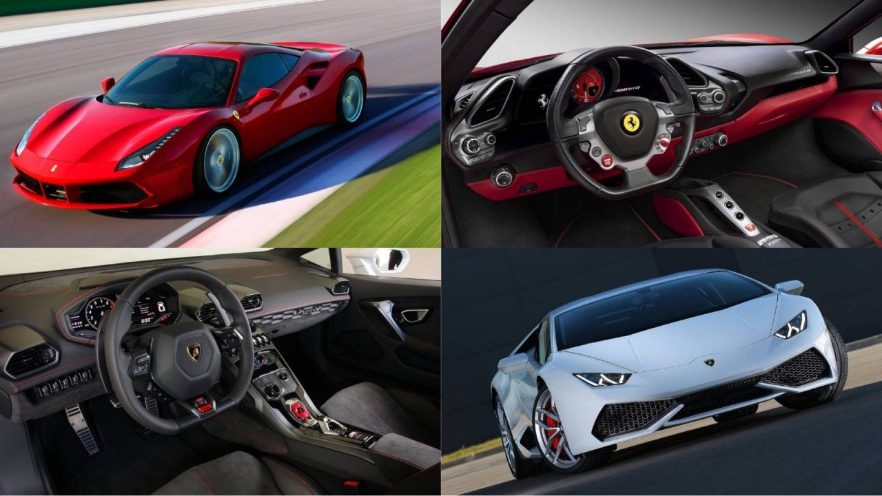 Lamborghini Huracán Acceleration vs Ferrari 488