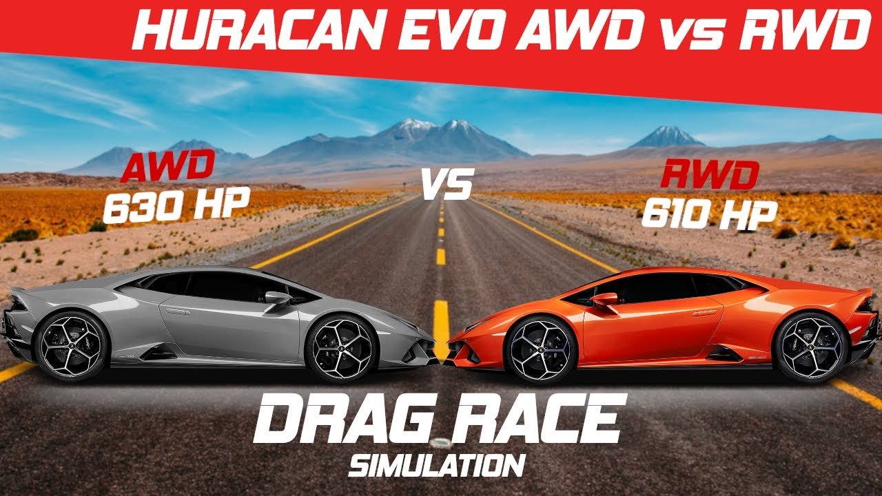 Lamborghini Huracán EVO RWD vs AWD Performance