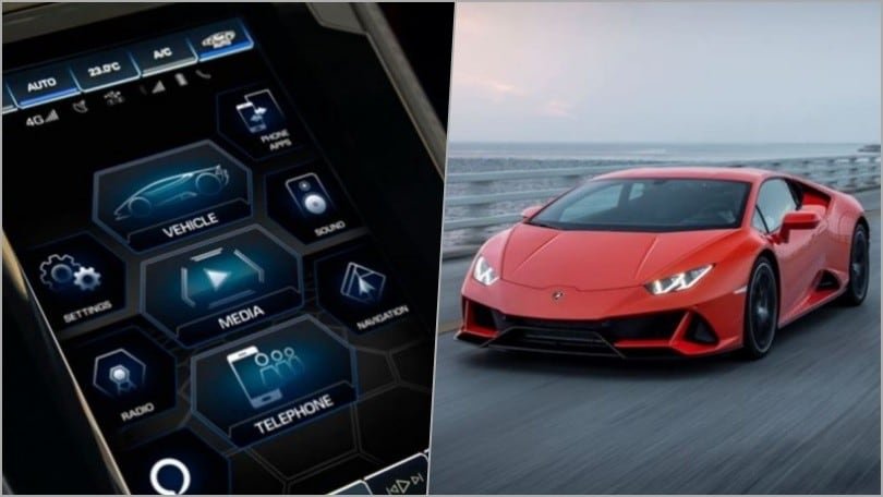 Lamborghini Huracán Connectivity and Smartphone Integration