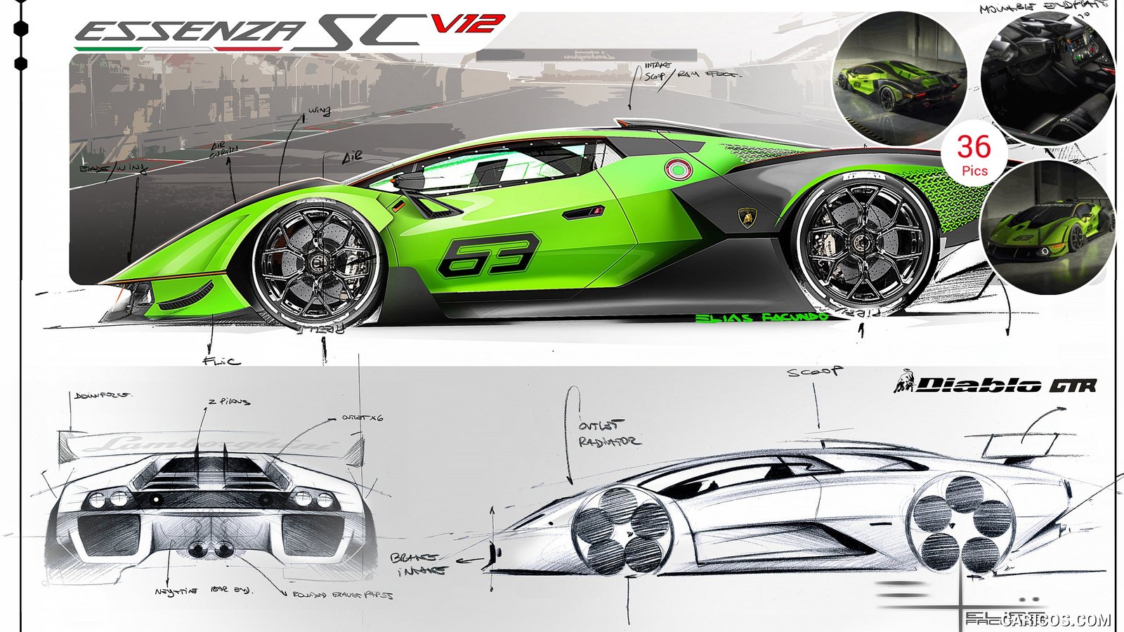 Lamborghini Huracán Design Inspiration and Details