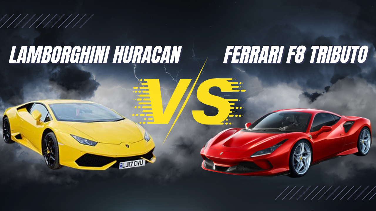 Huracan price vs Ferrari F8 Tributo